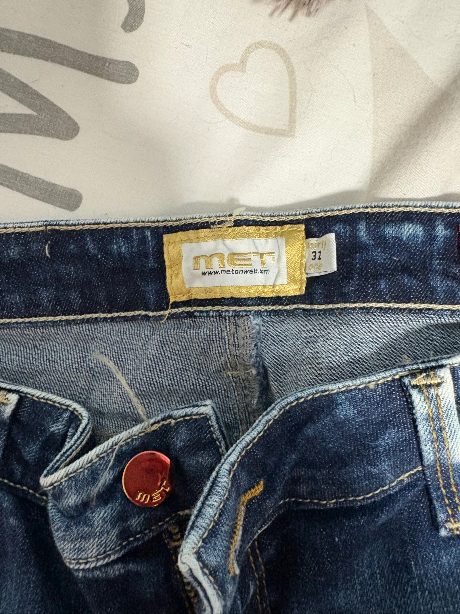 Pantalones vintage met  – photo 3